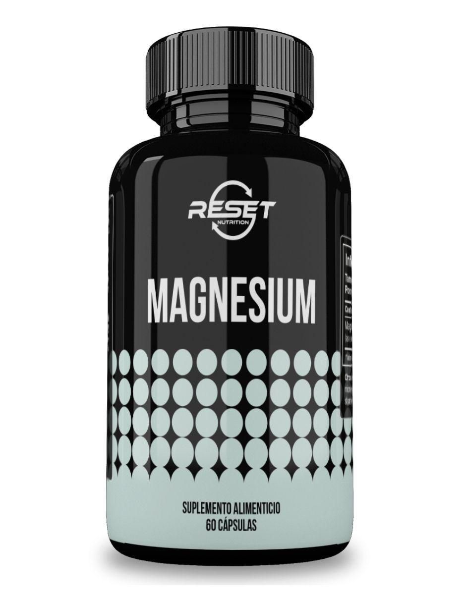 Magnesium con magnesio sabor natural de 60 cápsulas Magnesium con magnesio sabor natural de 60 cápsulas
