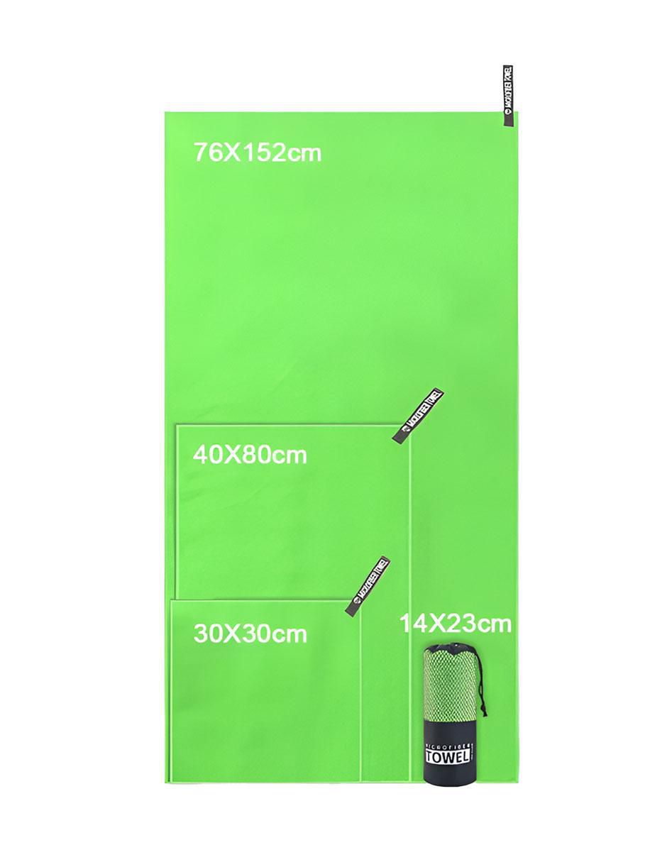Set de toallas Wünd de microfibra