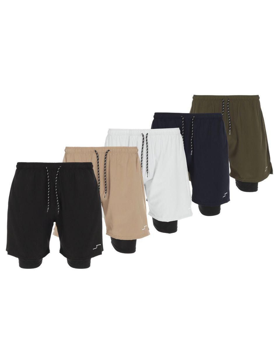 Short con bolsa para entrenamiento hombre Short con bolsa para entrenamiento hombre