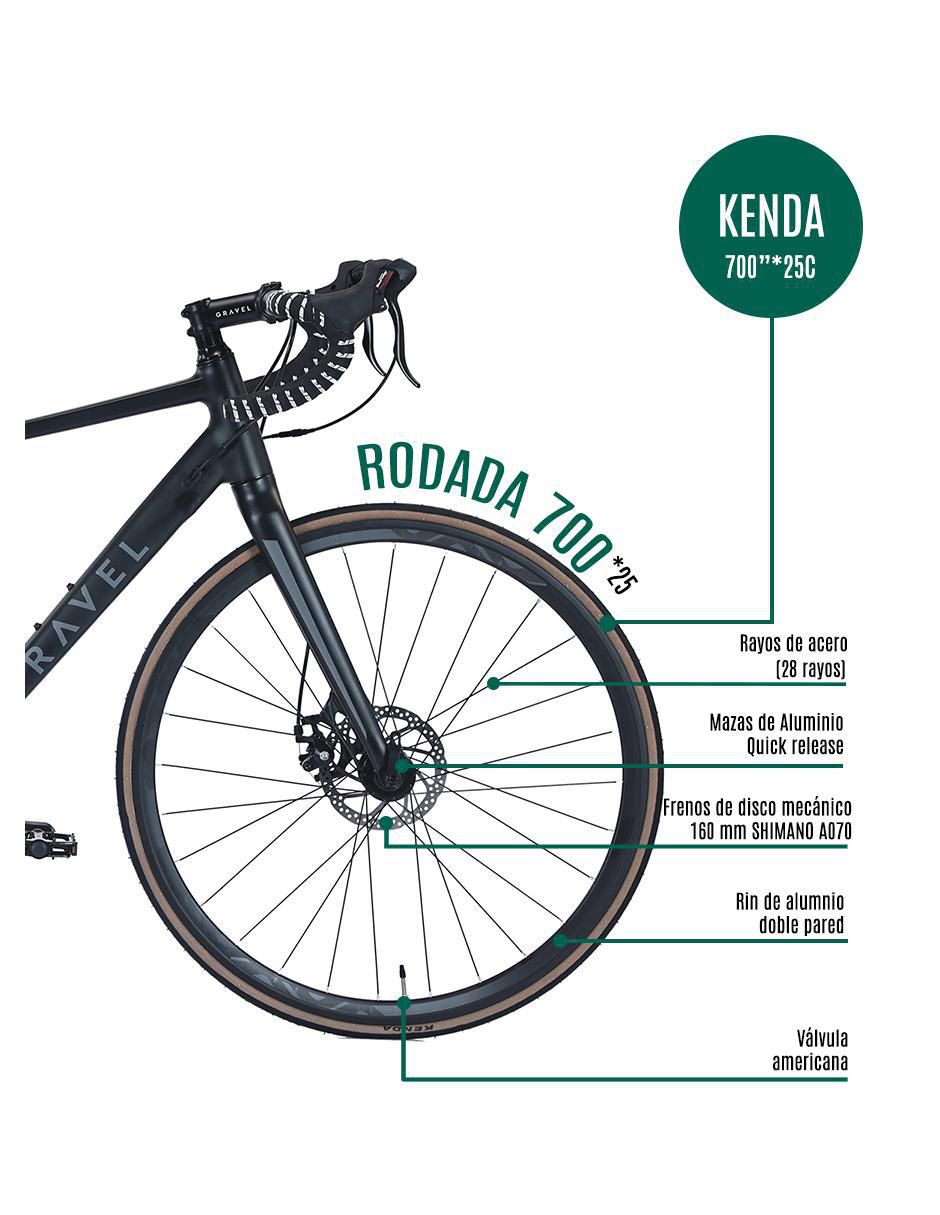 Bicicleta de ruta rodada Armstrong unisex 2