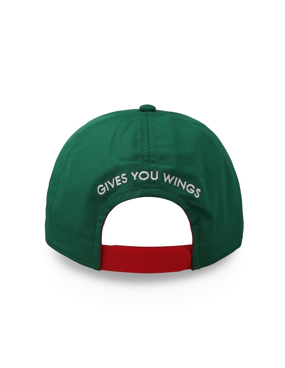 Gorra con visera curva red bull unisex 4