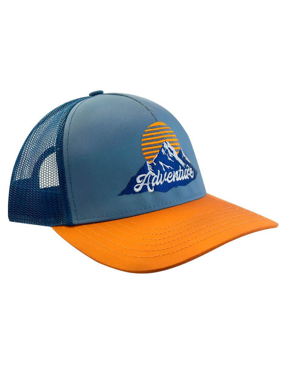 Gorra visera curva snapback para campismo Adventure para adulto Gorra visera curva snapback para campismo Adventure para adulto
