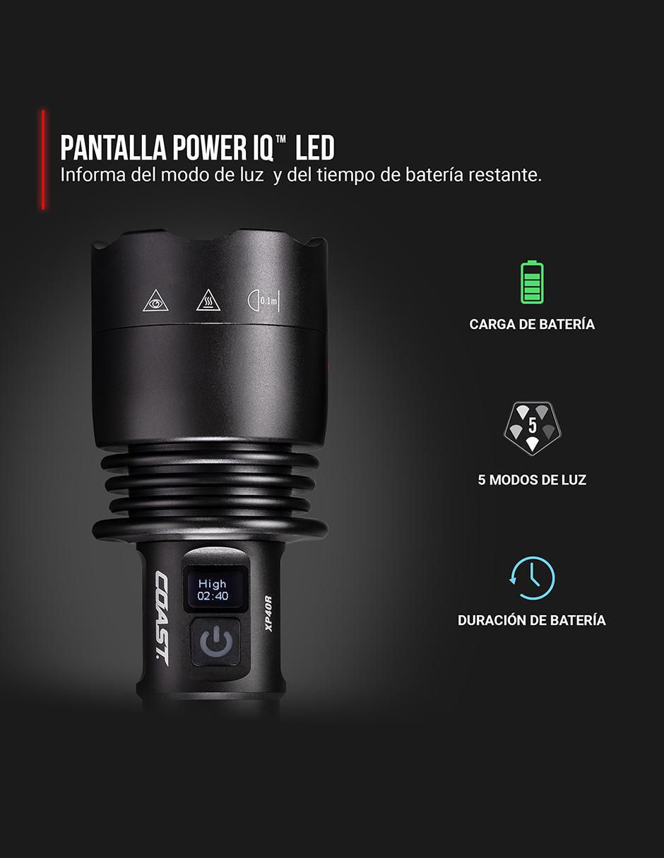 Linterna de mano Coast XP40R