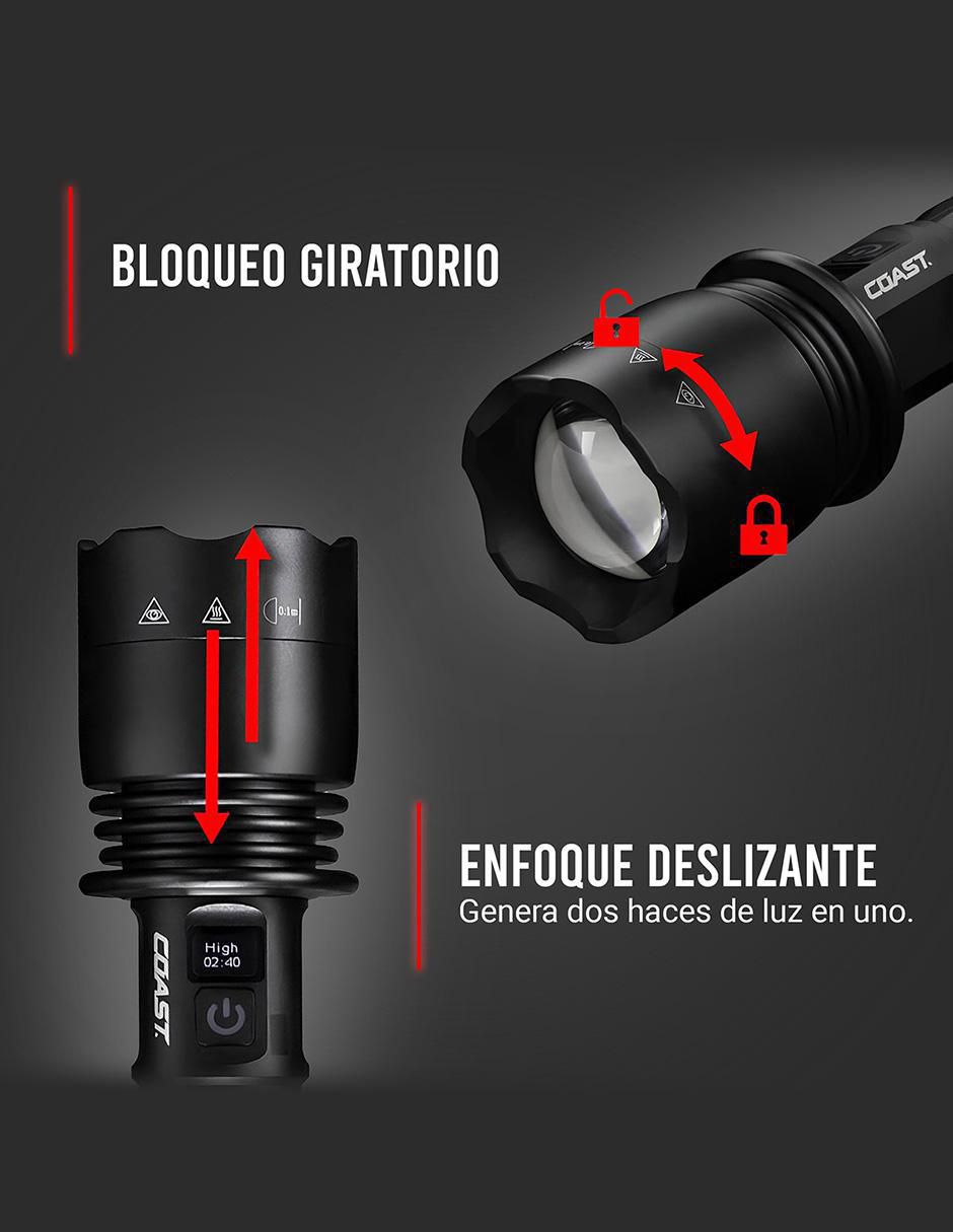 Linterna de mano Coast XP40R