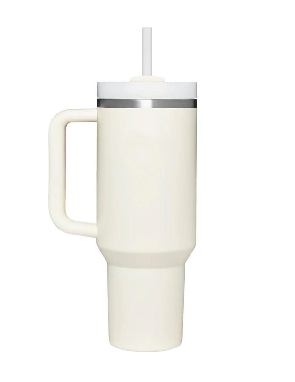 Termo de acero inoxidable con tapa a presión 1.1 L