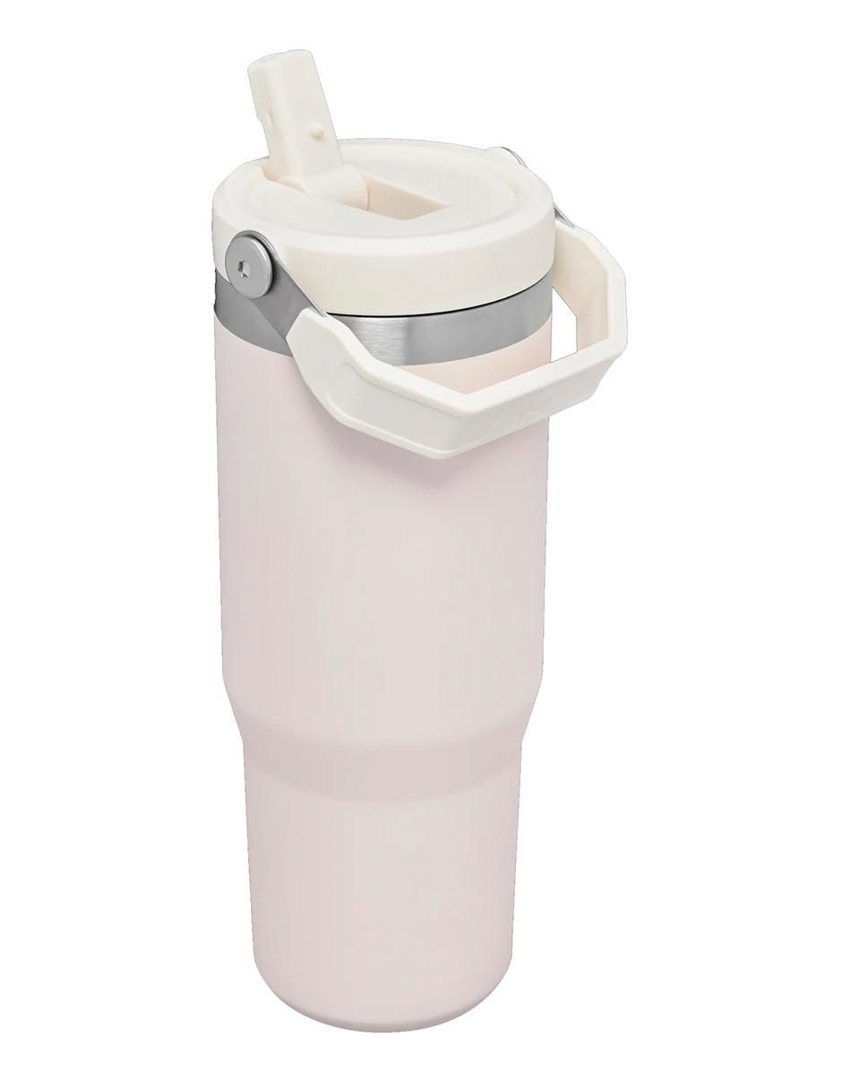 Termo de acero inoxidable Iceflow Flip Straw con tapa rosca 2