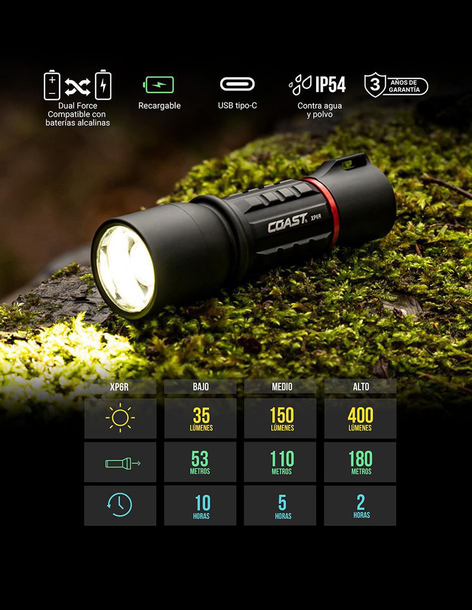 Linterna de mano Coast 30320 XP6R