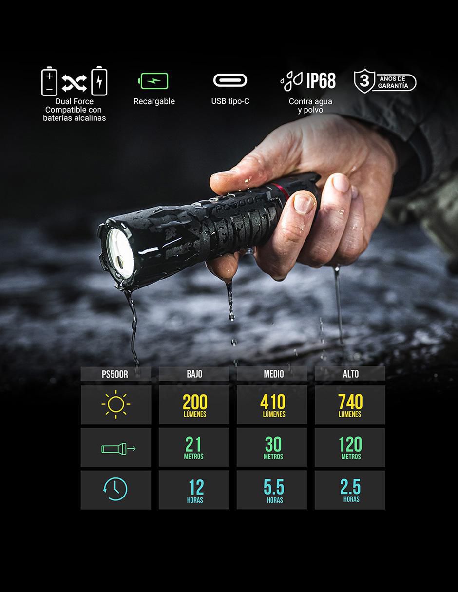 Linterna de mano PS500R 2