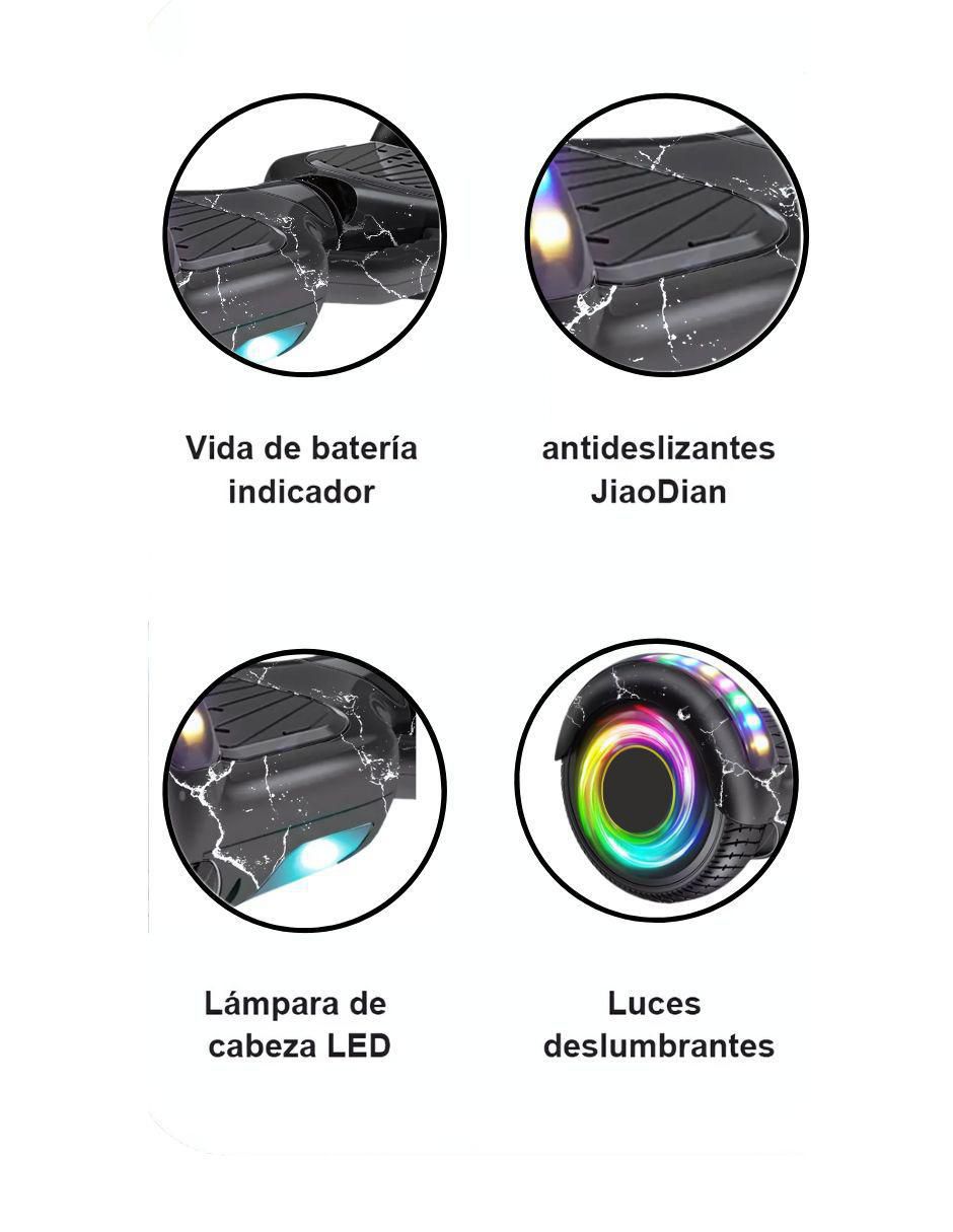 Hoverboard F RGB velocidad máxima 12 km/h 3