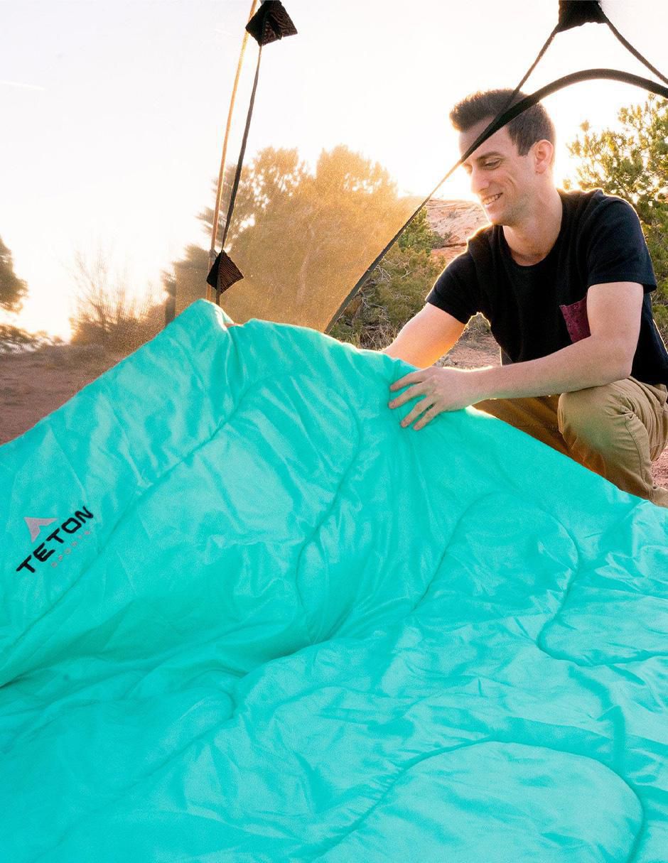 Sleeping bag Teton Cascade 4°c con almohadas unisex