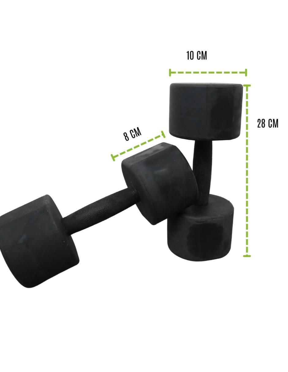 Set mancuernas de peso fijo 8 kg 2 piezas