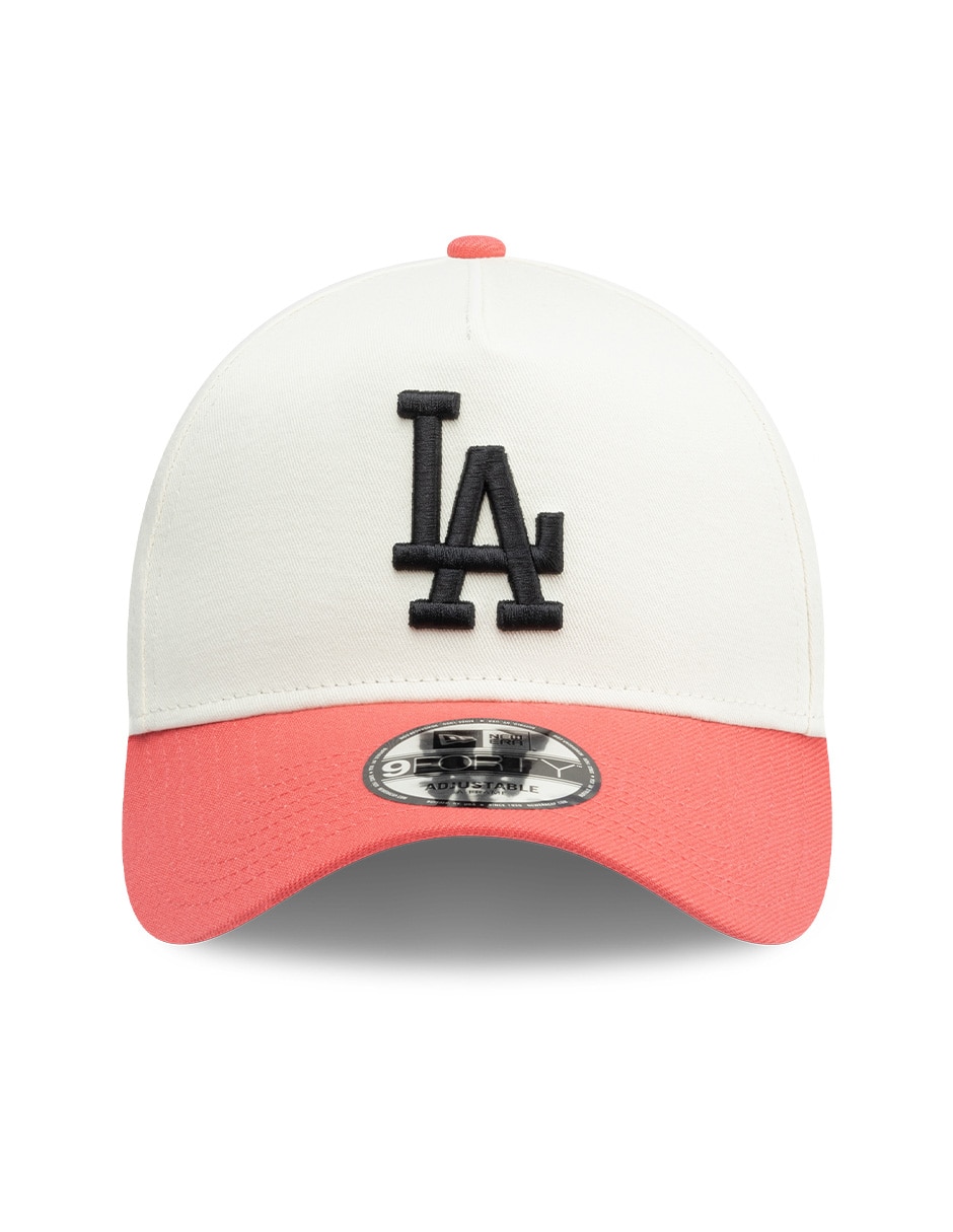 Gorra visera curva correa ajustable para béisbol Chrome Coral 940Af MLB Los Angeles Dodgers para adulto 4