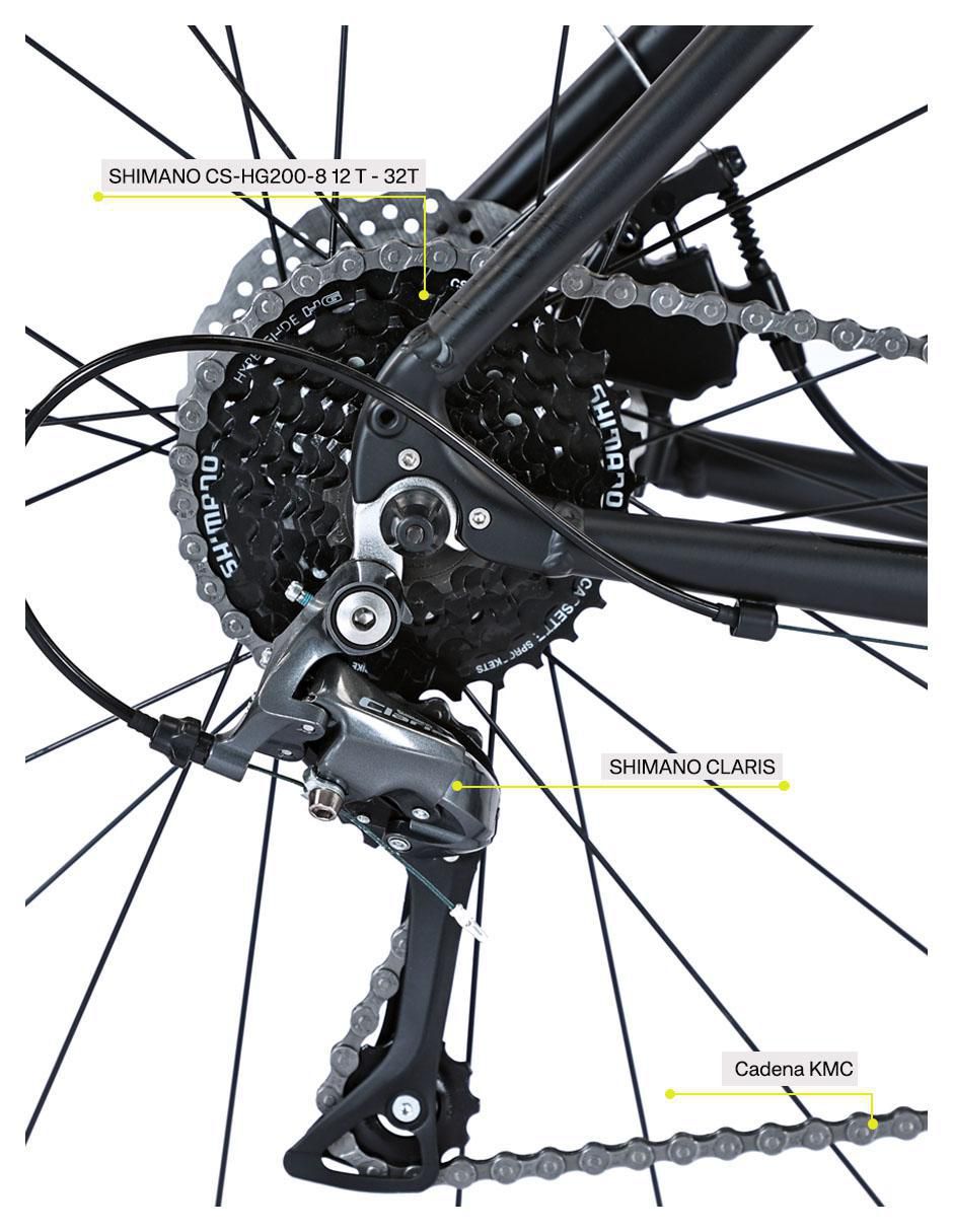 Bicicleta de ruta rodada unisex 5