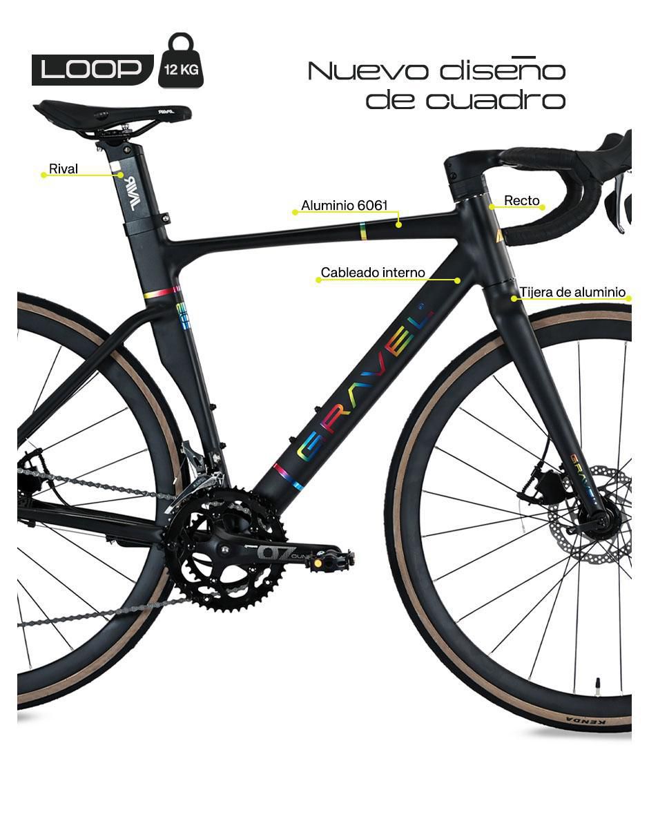 Bicicleta de ruta rodada unisex 6