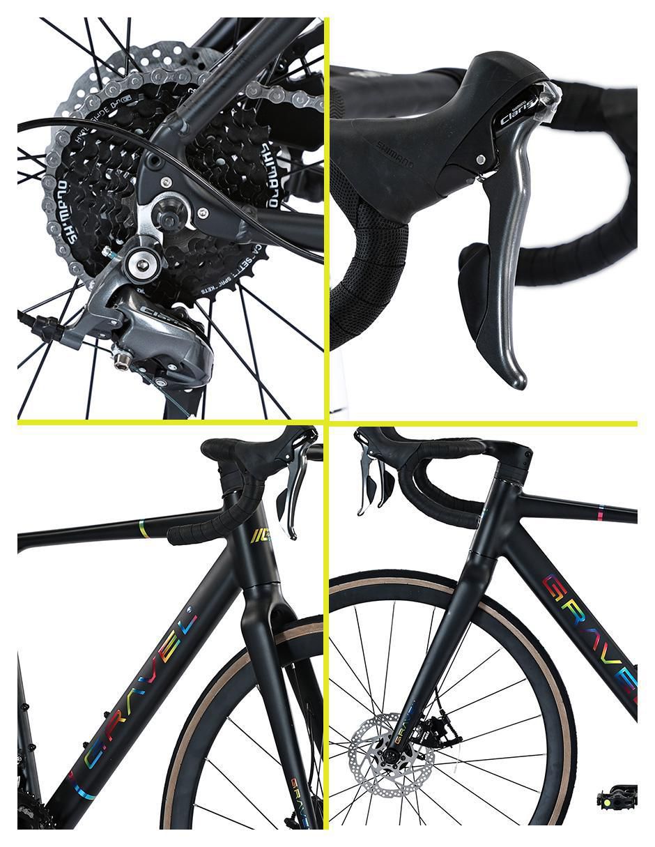 Bicicleta de ruta rodada unisex 4