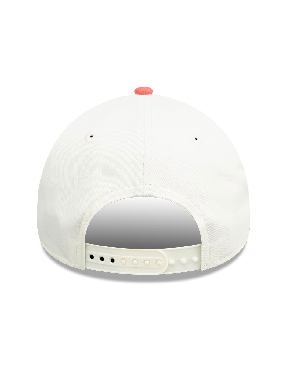 Gorra visera curva snapback para béisbol Chrome Coral MLB Boston Red Sox para adulto 5