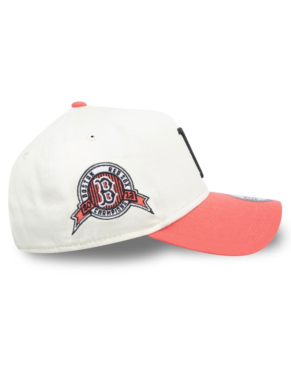 Gorra visera curva snapback para béisbol Chrome Coral MLB Boston Red Sox para adulto 3