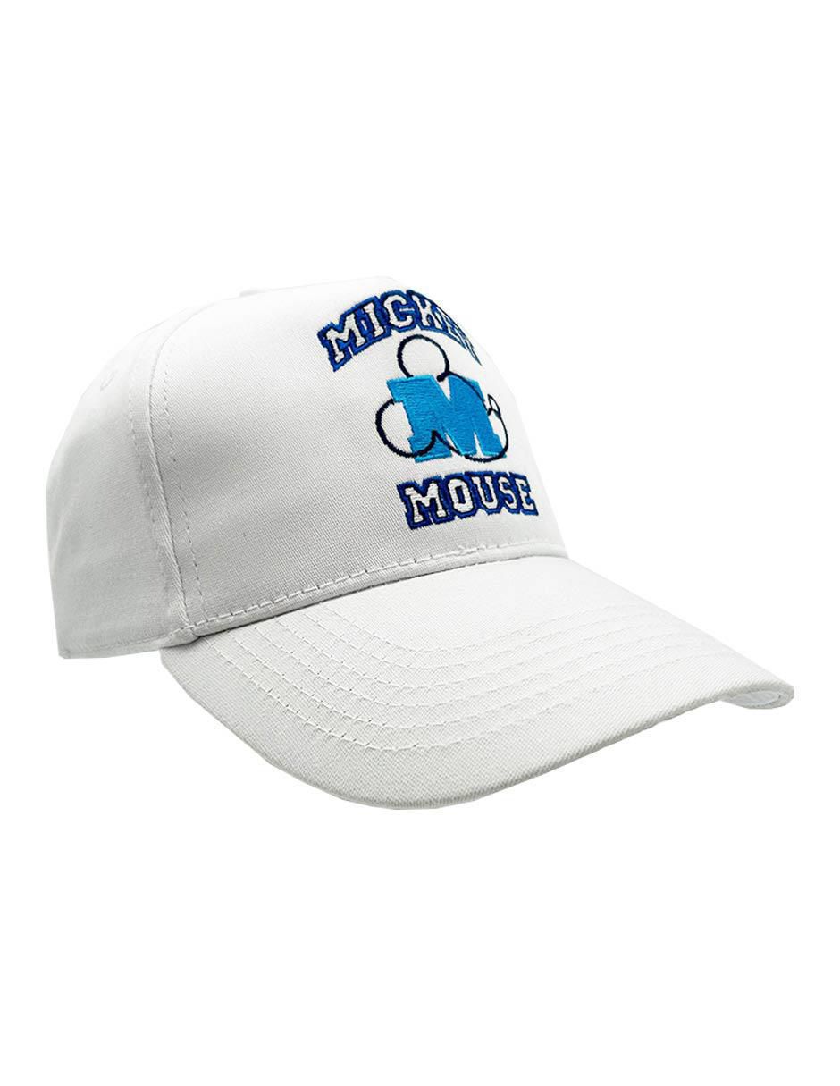Gorra con visera curva broche Mickey Mouse infantil 1