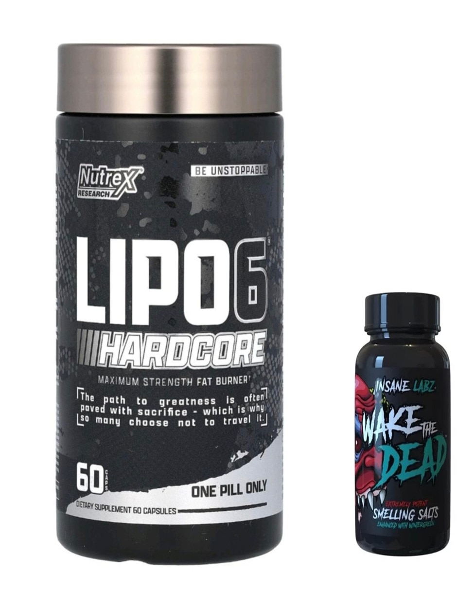 Lipo 6 Hardcore con cafeína de 60 cápsulas Lipo 6 Hardcore con cafeína de 60 cápsulas