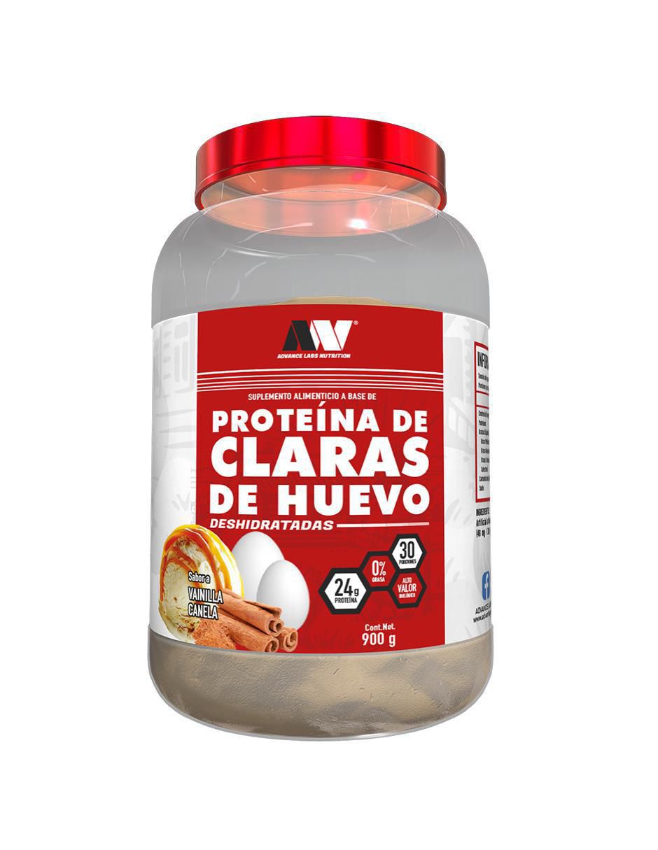 Bote de proteína a base de claras de huevo deshidratas sabor vainilla 1