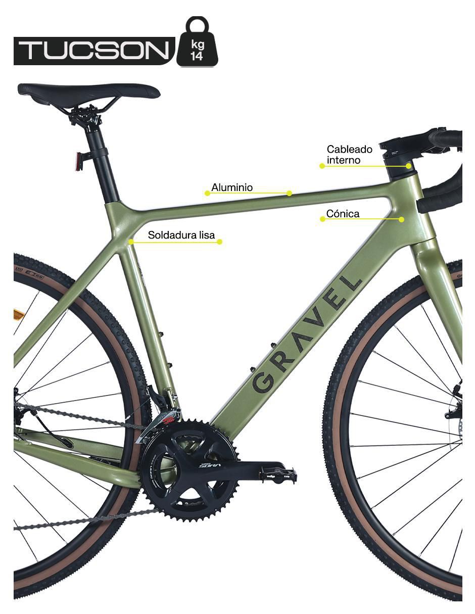 Bicicleta de montaña rodada Tucson 47 unisex