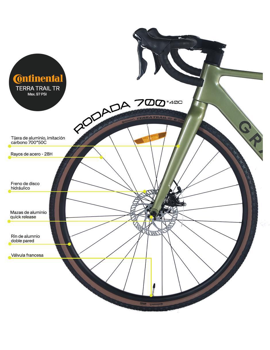 Bicicleta de montaña rodada Tucson 47 unisex 11