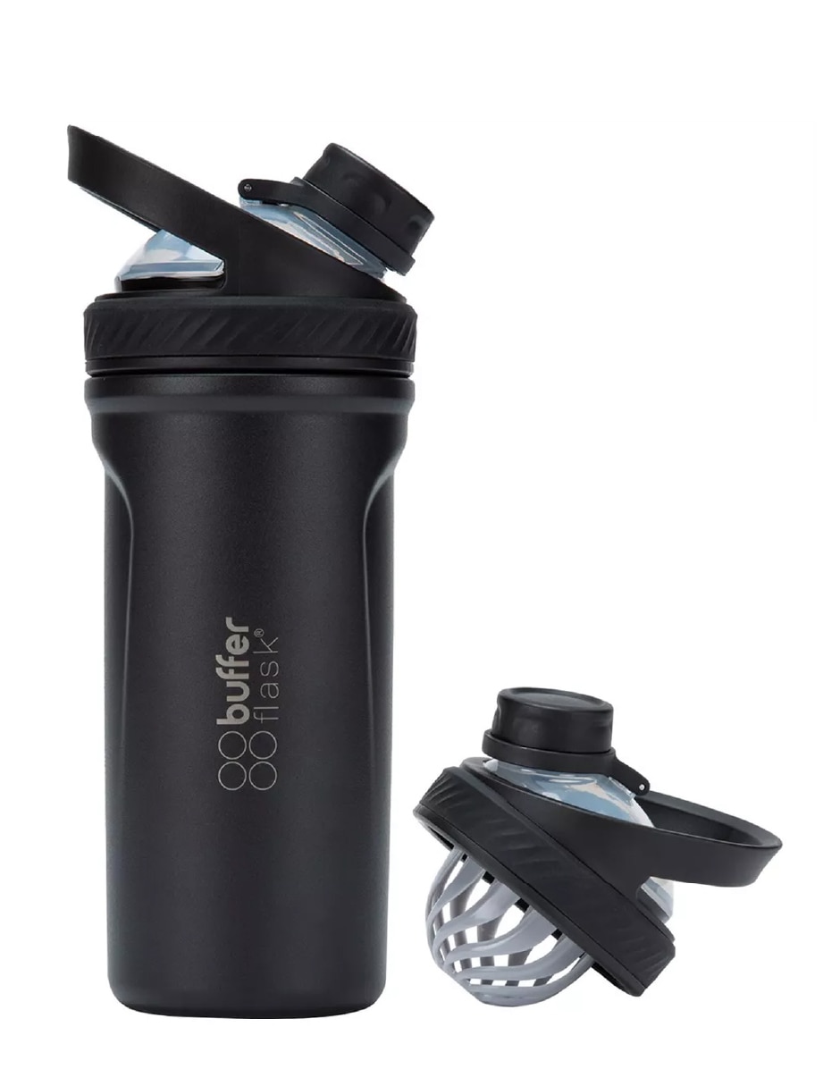 Vaso shaker de acero inoxidable con tapa rosca 700 ml Vaso shaker de acero inoxidable con tapa rosca 700 ml