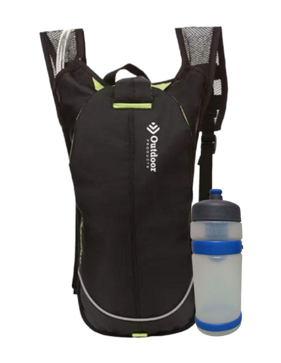 Botella de agua con tapa a presión 500 ml