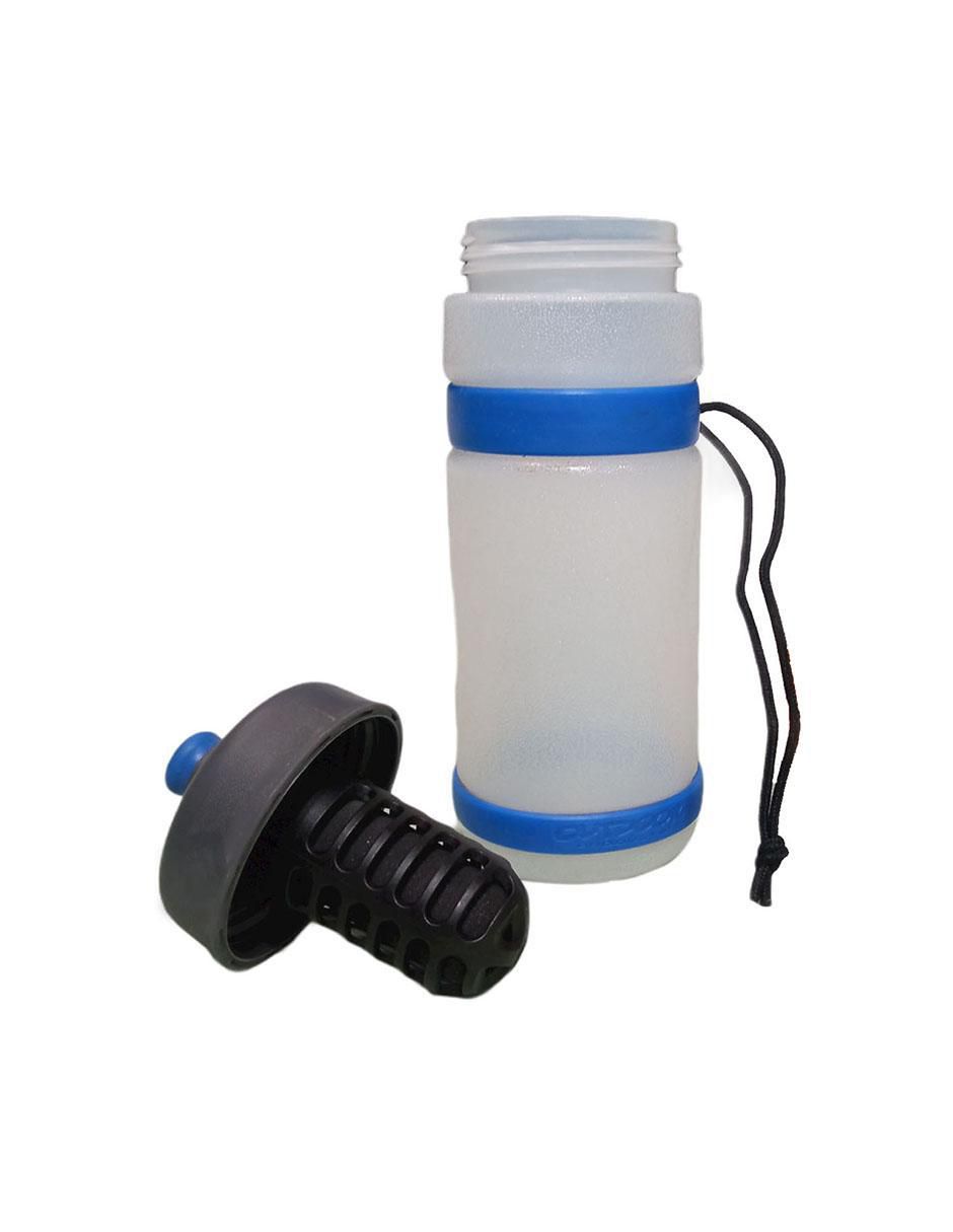 Botella de agua con tapa a presión 500 ml 2