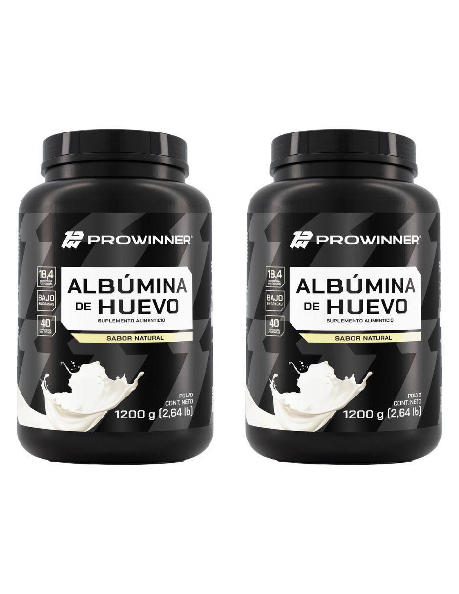 Set de suplementos alimenticios de Proteína Albúmina de huevo Natural
