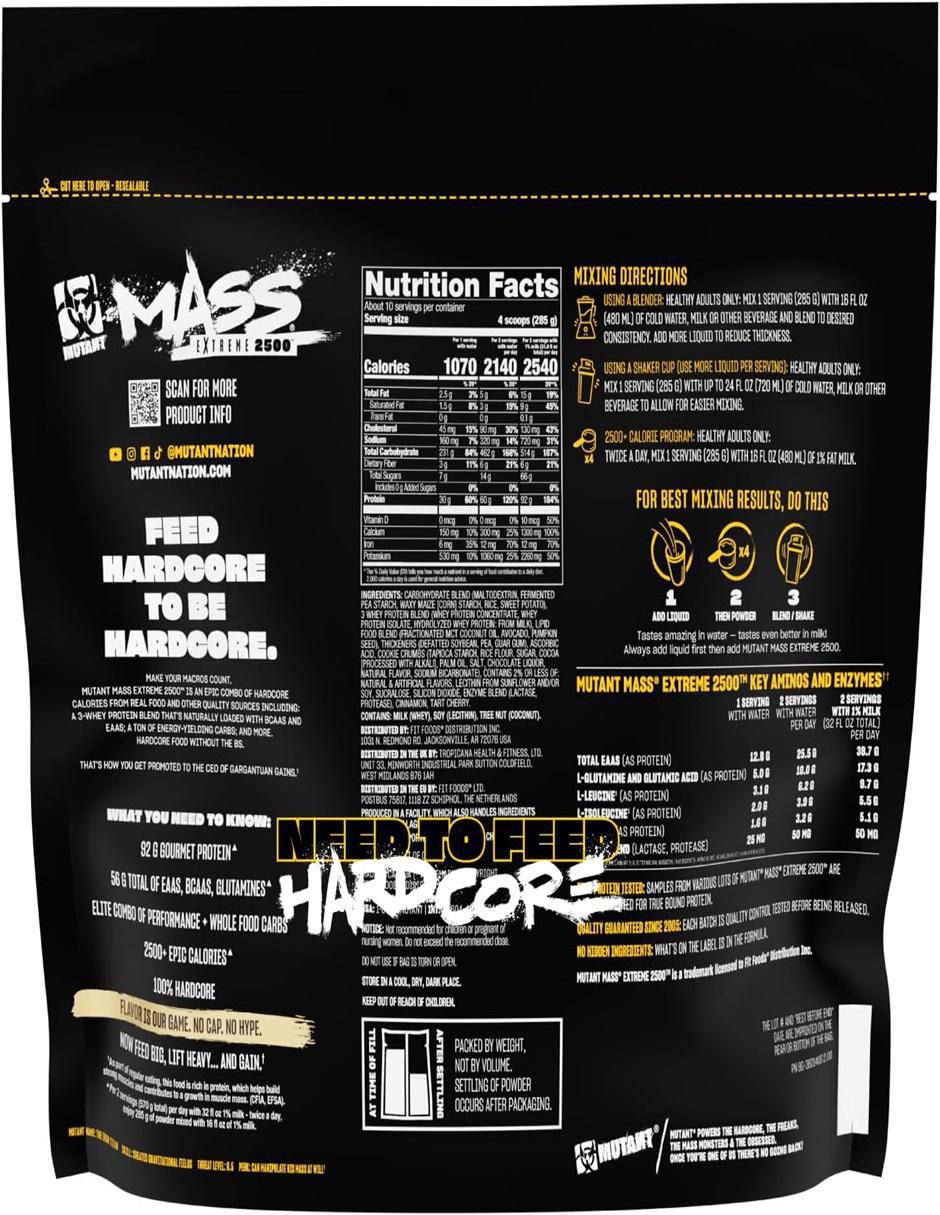 Sobre proteína ant mass extreme gainer construye tamaño muscular y fuerza con proteína de suero de leche aislado sabor vainilla de 2 kg Sobre proteína ant mass extreme gainer construye tamaño muscular y fuerza con proteína de suero de leche aislado sabor vainilla de 2 kg