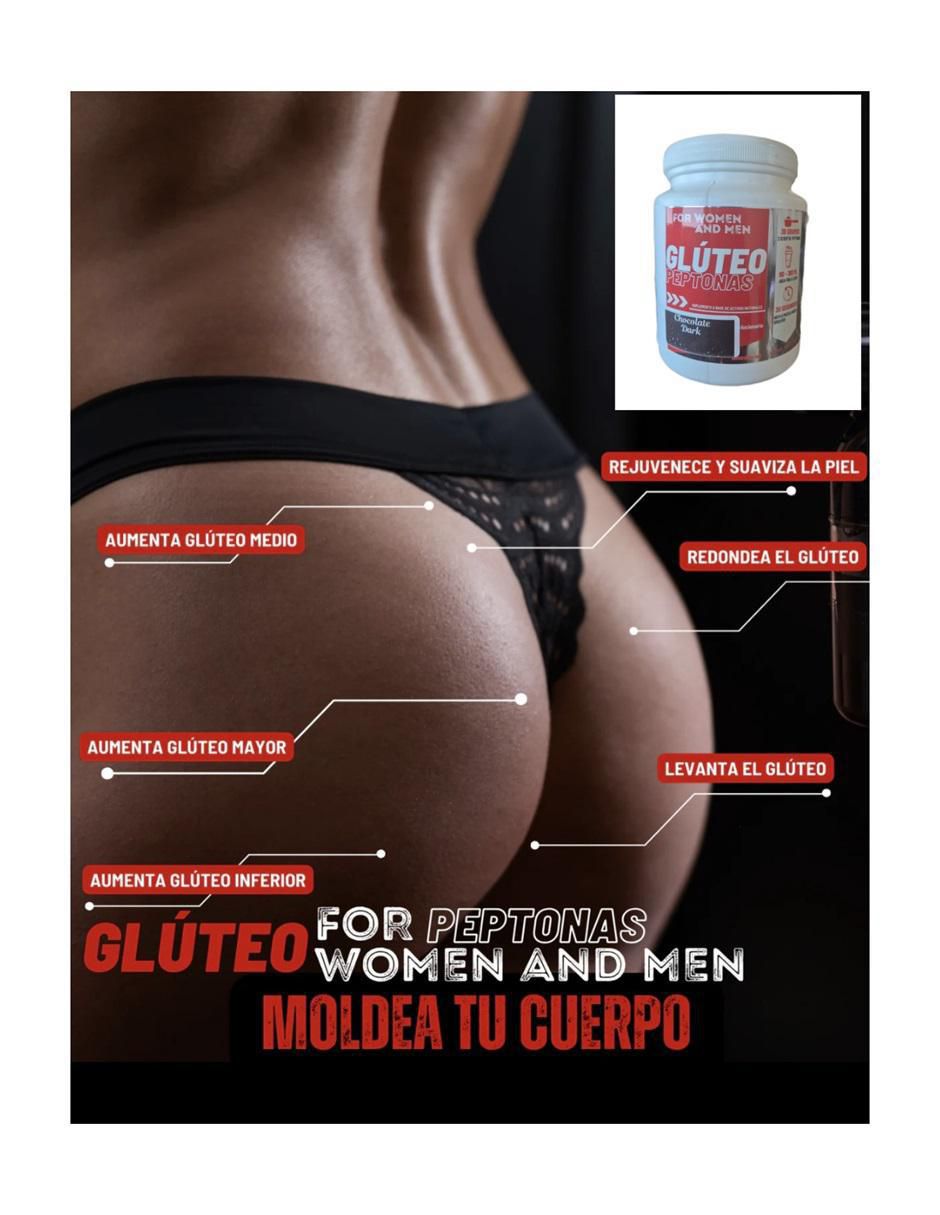 Kit de suplementos alimenticios proteína glúteo peptonas + Booty Woman 2