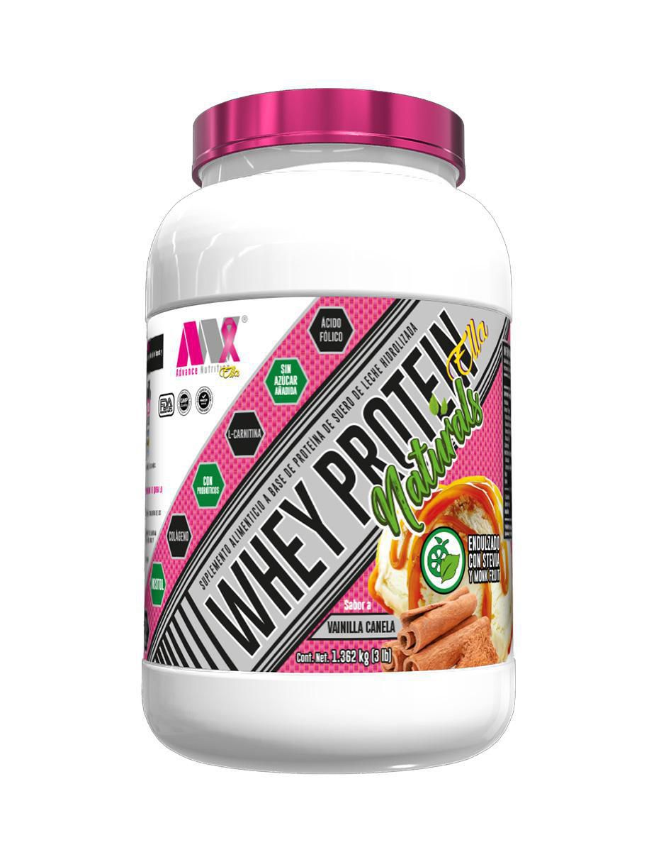 Whey Protein Ella Naturals sabor vainilla de 3 lb Whey Protein Ella Naturals sabor vainilla de 3 lb