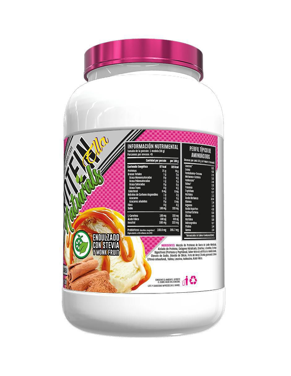 Whey Protein Ella Naturals sabor vainilla de 3 lb