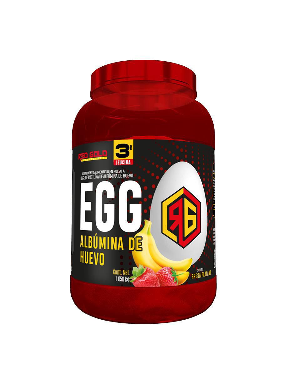 Egg Albúmuna de huevo sabor fresa de 1 kg Egg Albúmuna de huevo sabor fresa de 1 kg