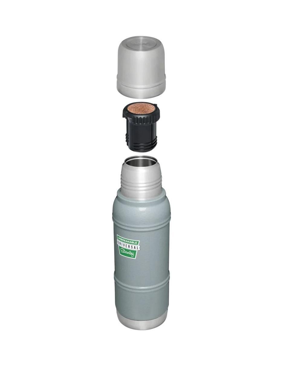 Termo de acero inoxidable Milestones con tapa rosca 1.1 L