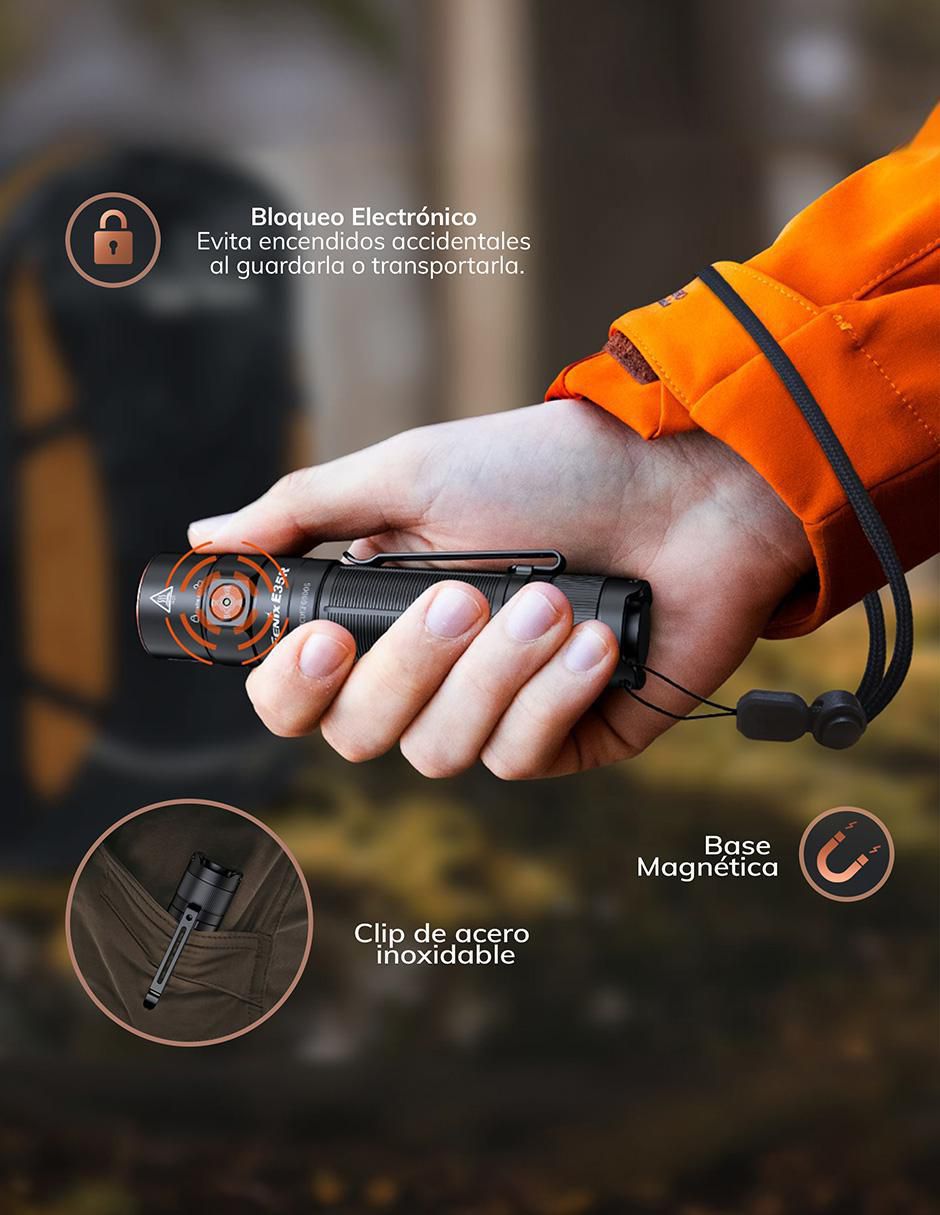 Linterna de mano Fenix E35r Edc