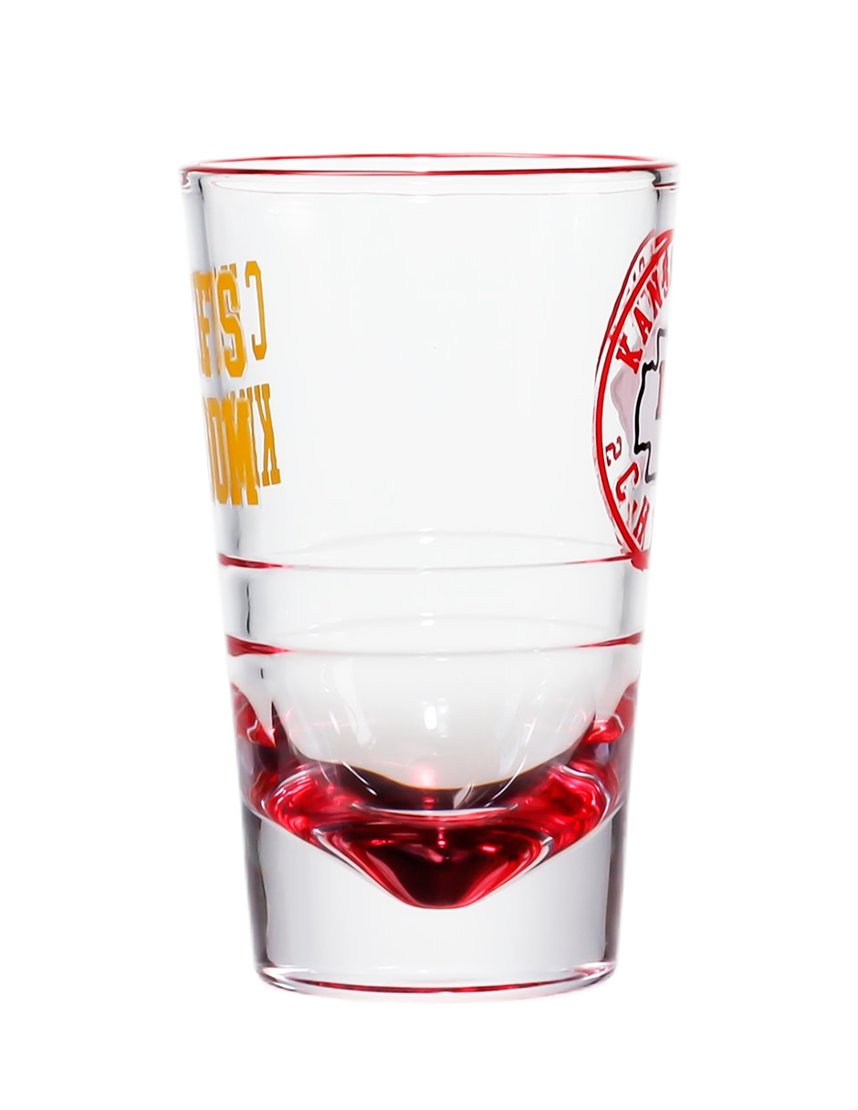 Kit tequilero Nfl de vidrio
