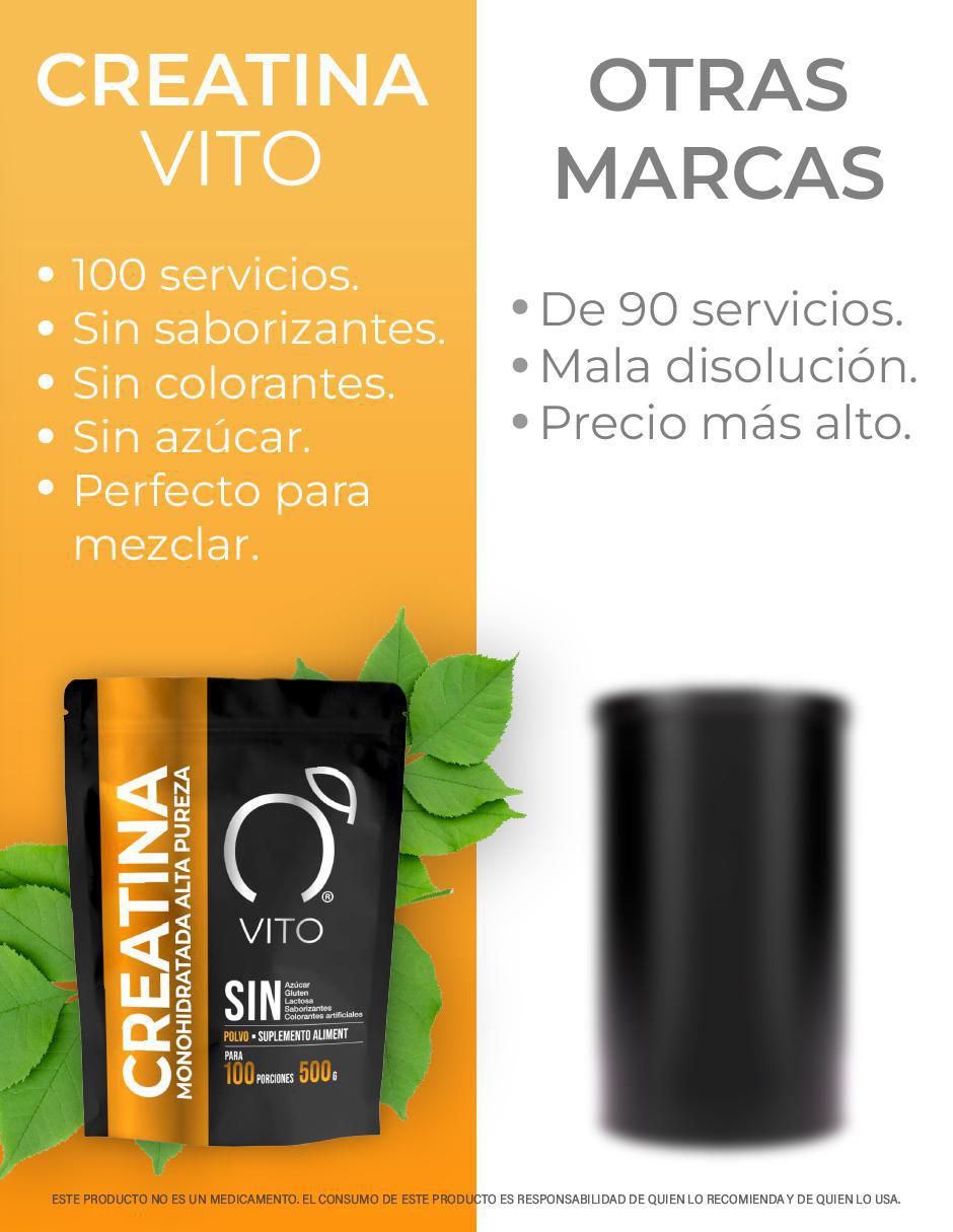 Creatina Monohidratada 500g en Polvo de 500 g