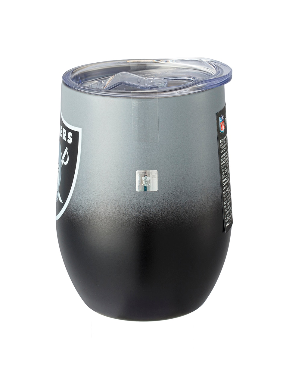 Termo Nfl de acero inoxidable con tapa a presión 350 ml