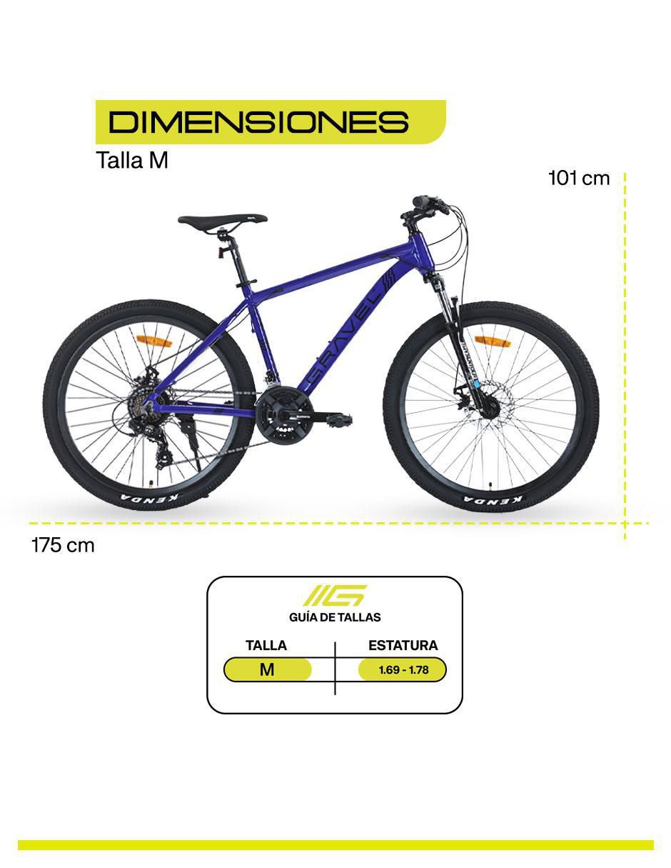Bicicleta de montaña rodada 26 Everest 11