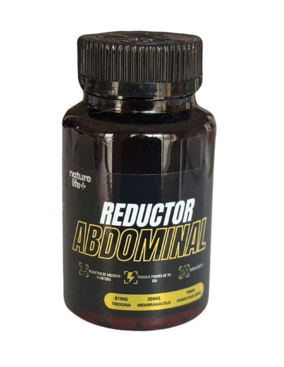 Reductor abdominal Nature Life con multivitamínico y antioxidante de 30 cápsulas