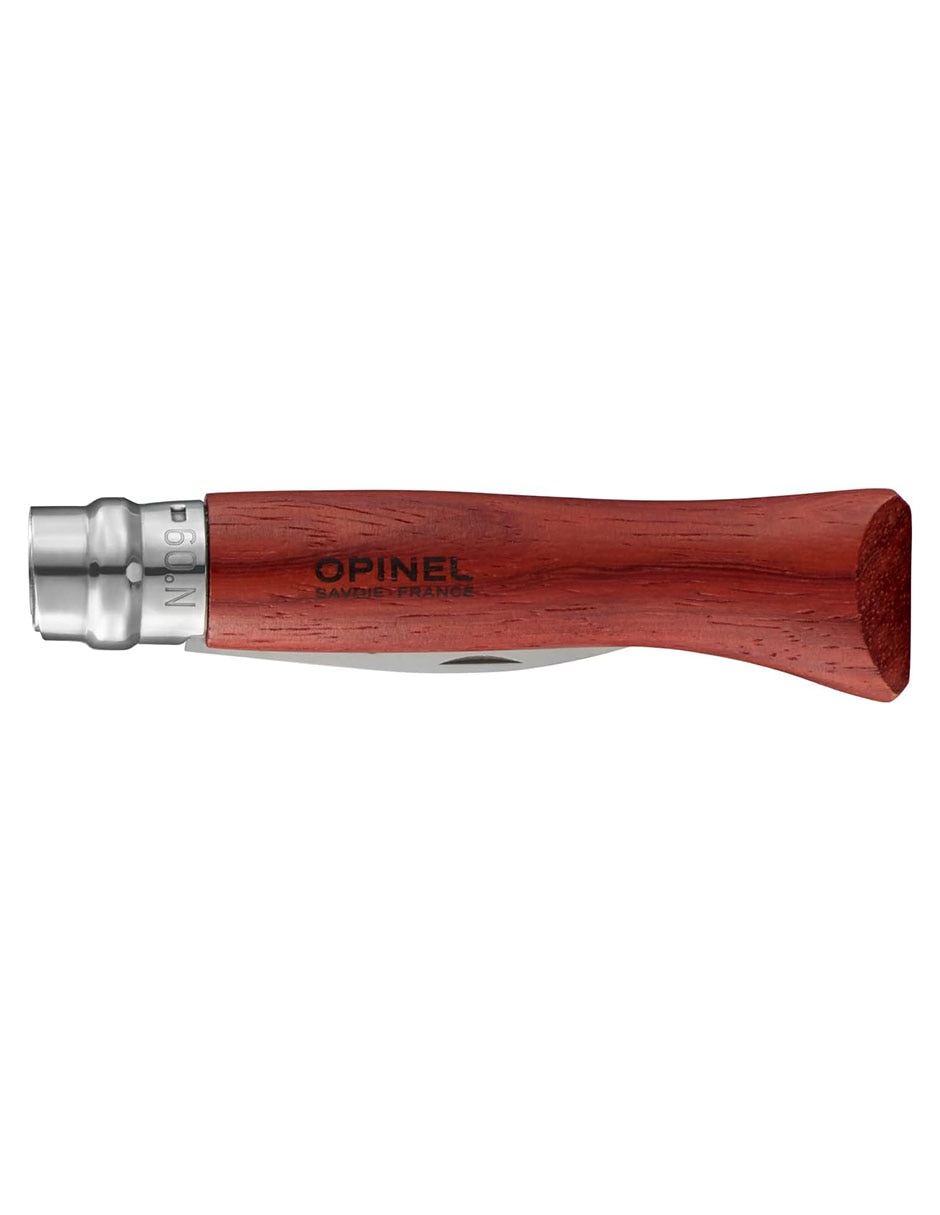 Cuchillo plegable para ostiones madera de paduck 6