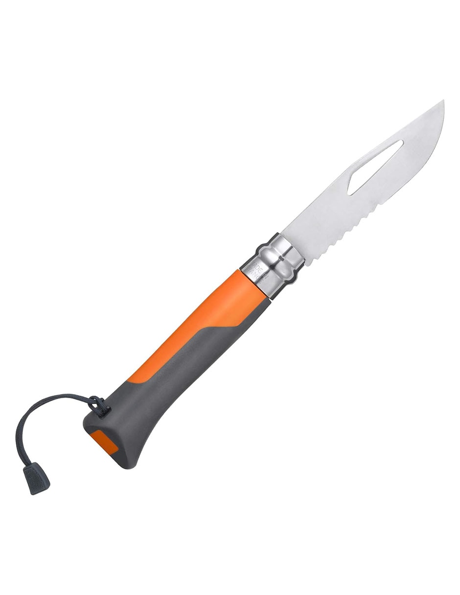 Navaja Outdoor multiusos con silbato para campismo vela y buceo