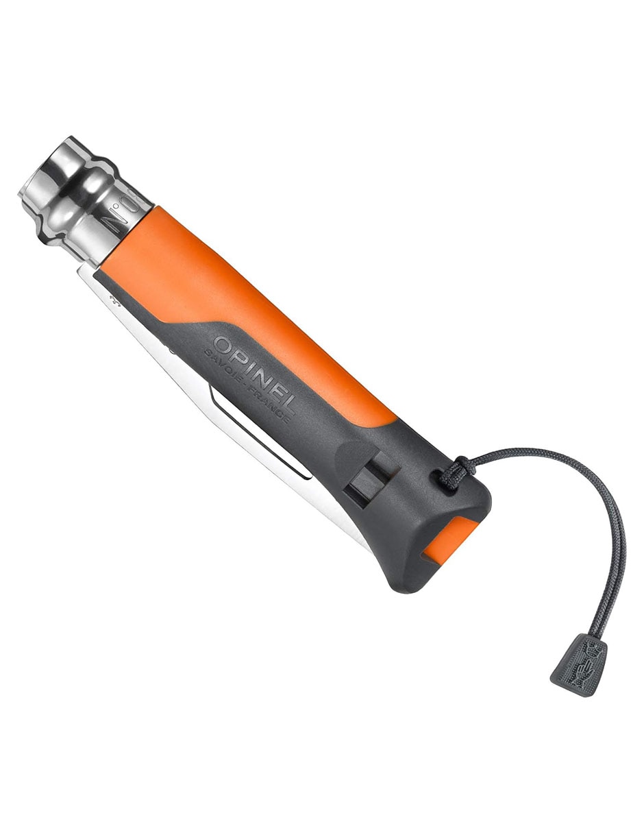 Navaja Outdoor multiusos con silbato para campismo vela y buceo