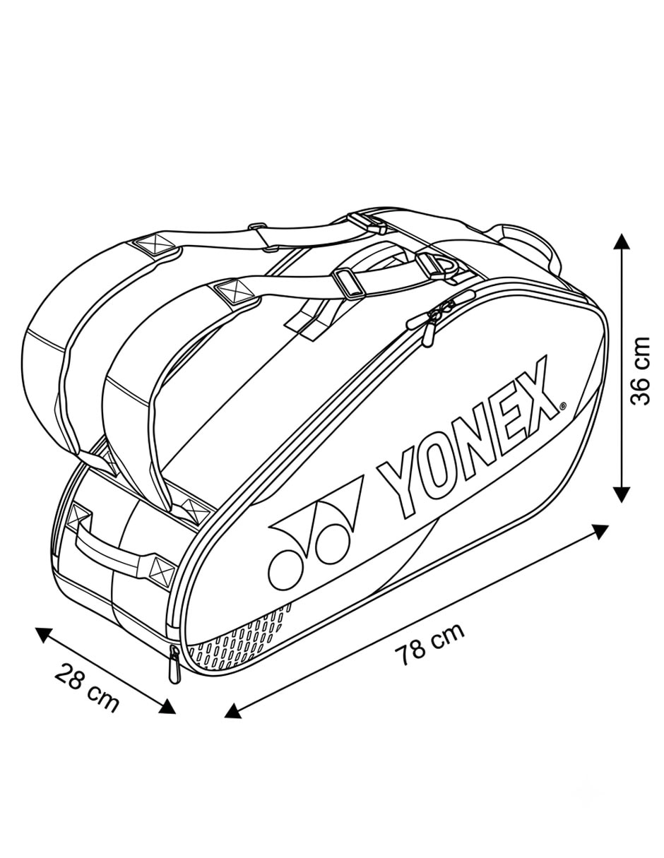 Bolsa padel Yonex Pro Racquet Bag unisex