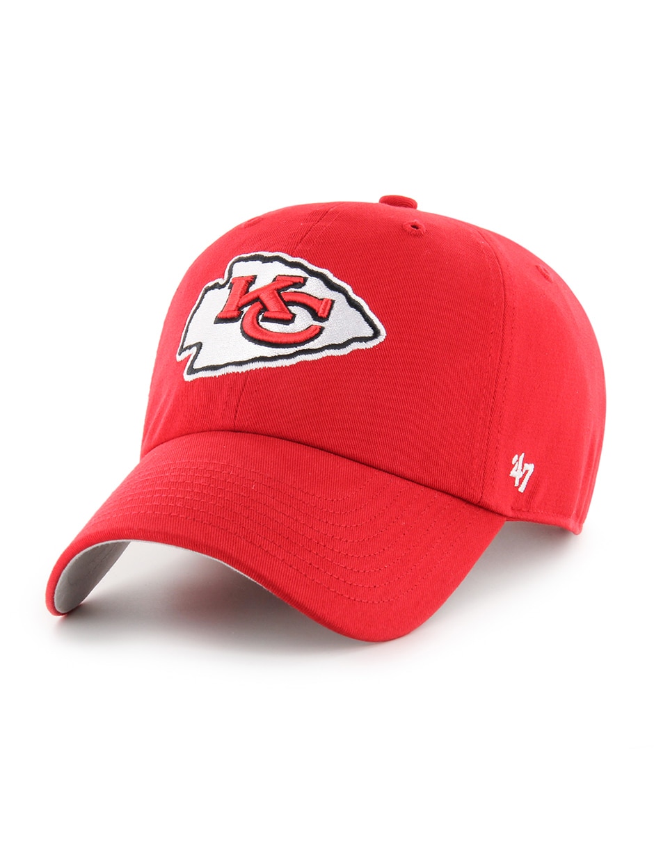 Gorra con visera curva para fútbol americano 47 Clean Up Unwashed NFL Kansas City Chiefs para adulto Gorra con visera curva para fútbol americano 47 Clean Up Unwashed NFL Kansas City Chiefs para adulto