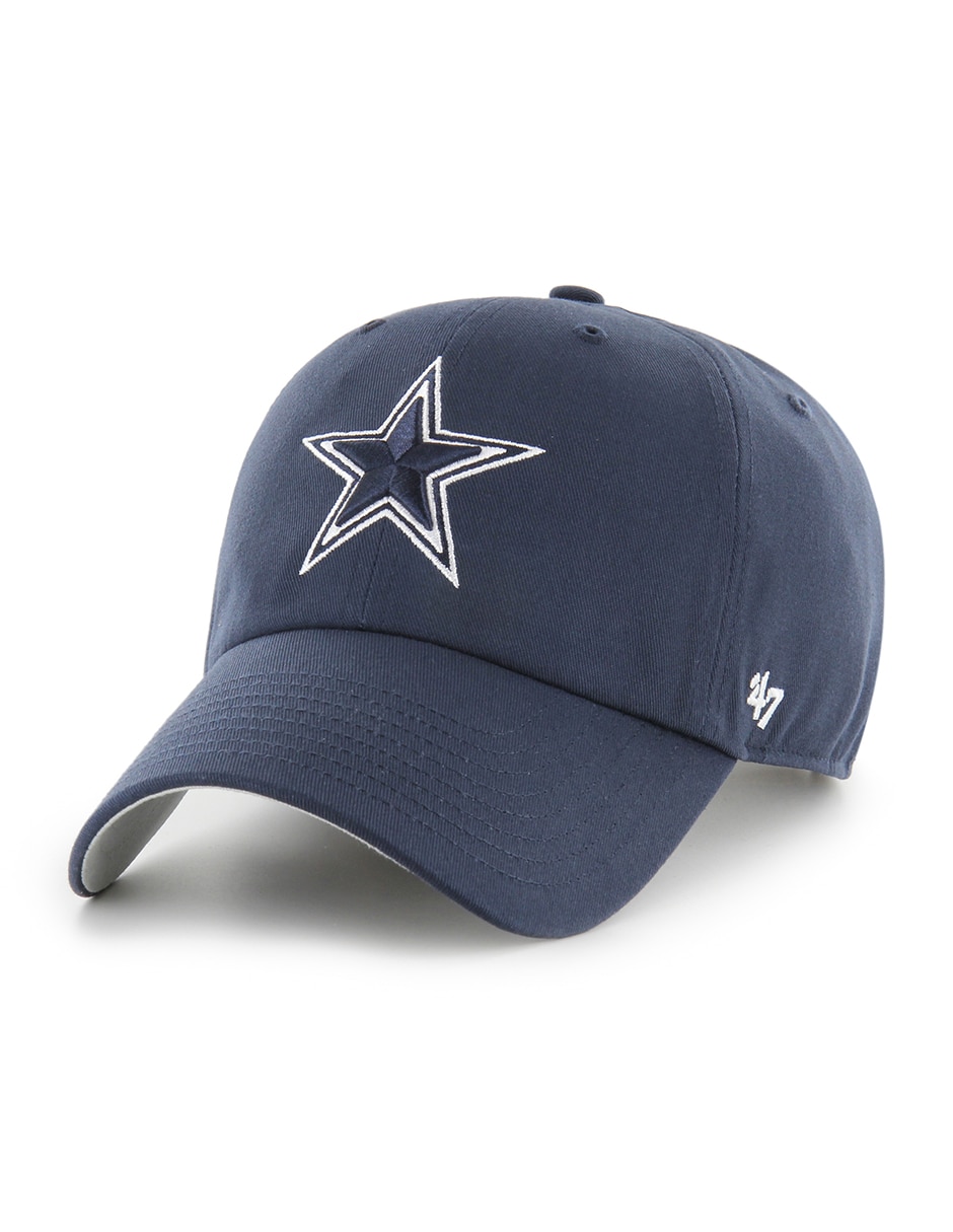 Gorra con visera curva para fútbol americano 47 Clean Up Unwashed NFL Dallas Cowboys para adulto