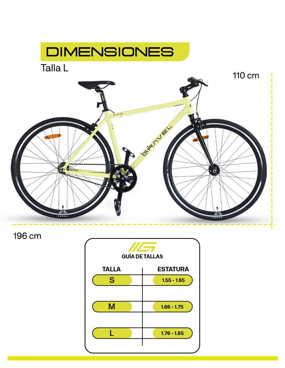 Bicicleta de ruta rodada 700 Fixie 11