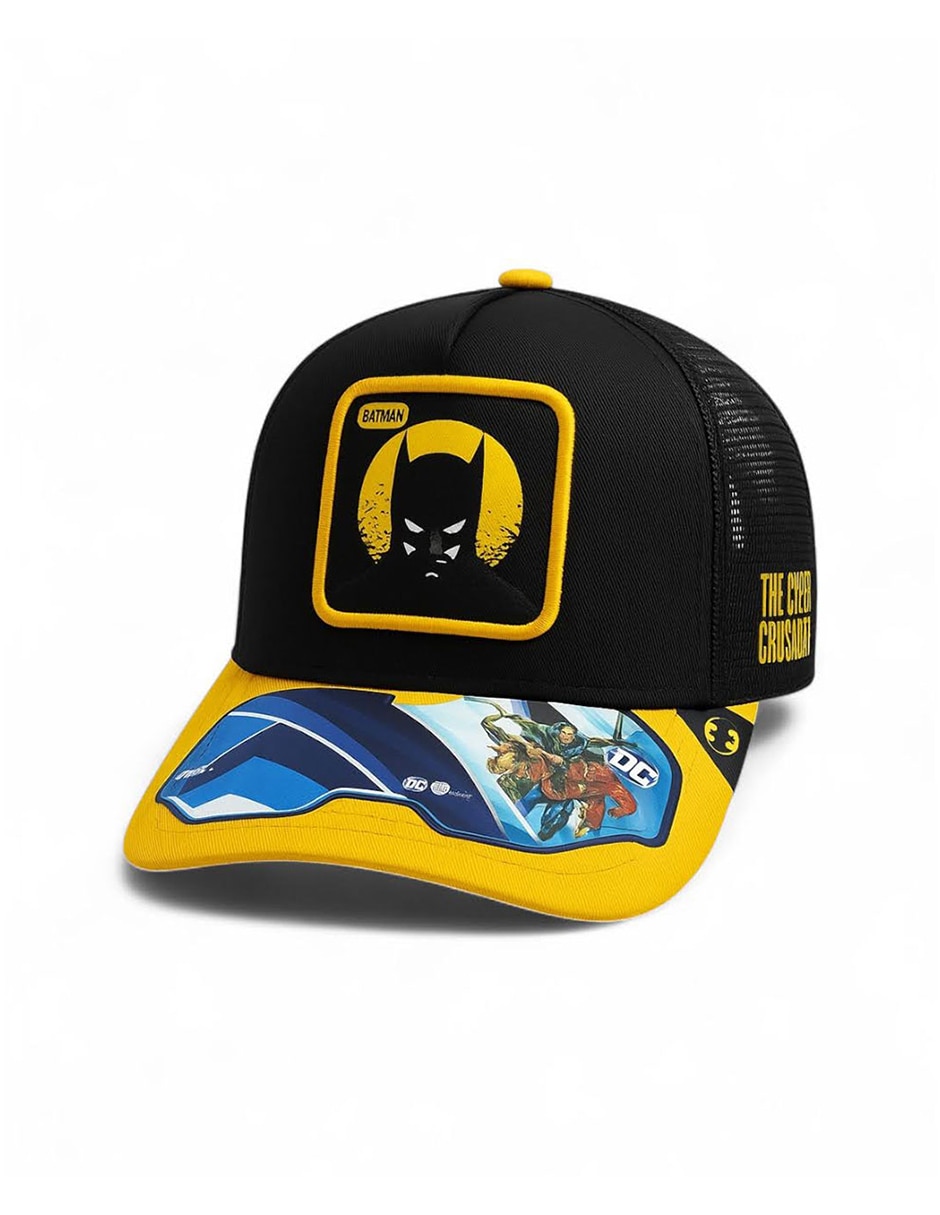 Gorra con visera curva snapback Dc Batman para adulto